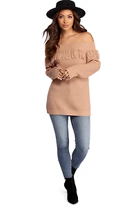 Tassel Detail Pullover Sweater
