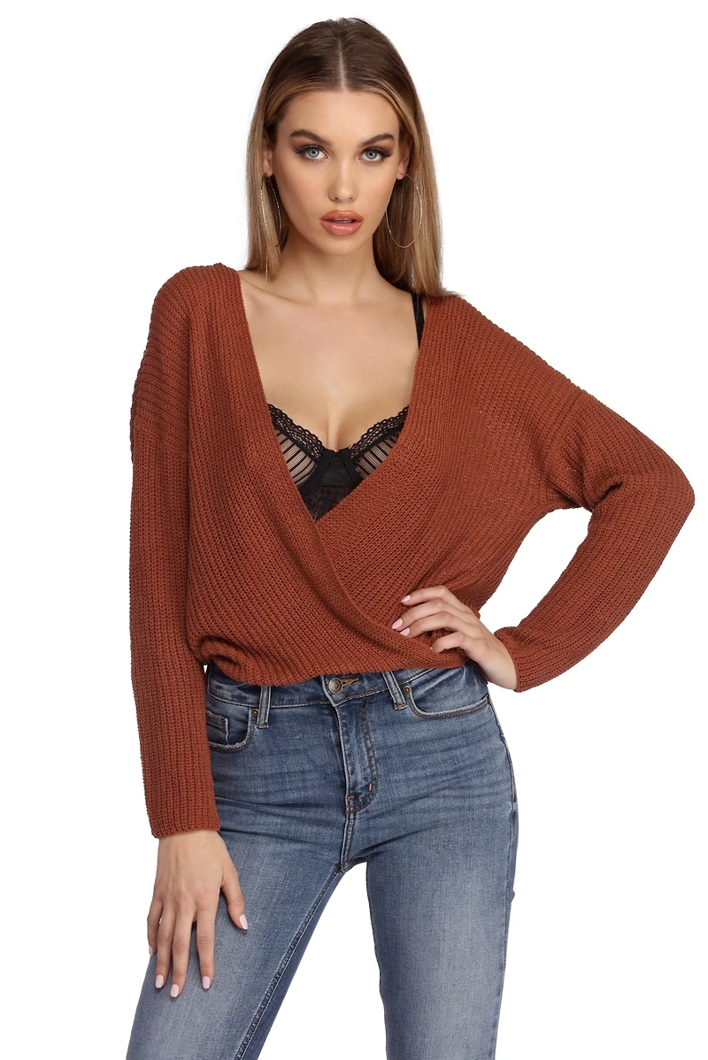 Confident And I Know Knit Sweater