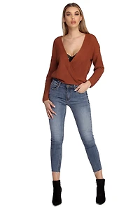 Confident And I Know Knit Sweater