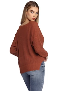 Confident And I Know Knit Sweater