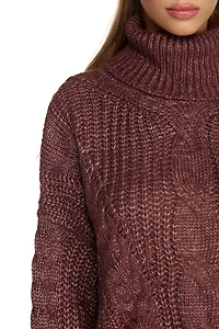 Stay Warm Knit Sweater Tunic
