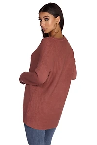 Cute And Comfy Sweater Tunic
