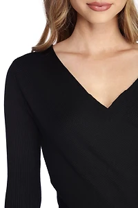 Knit It To Win Long Sleeve Top