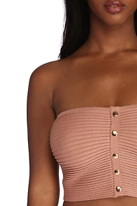 Style Knit Right Tube Top