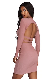 Knit It Right Mini Dress