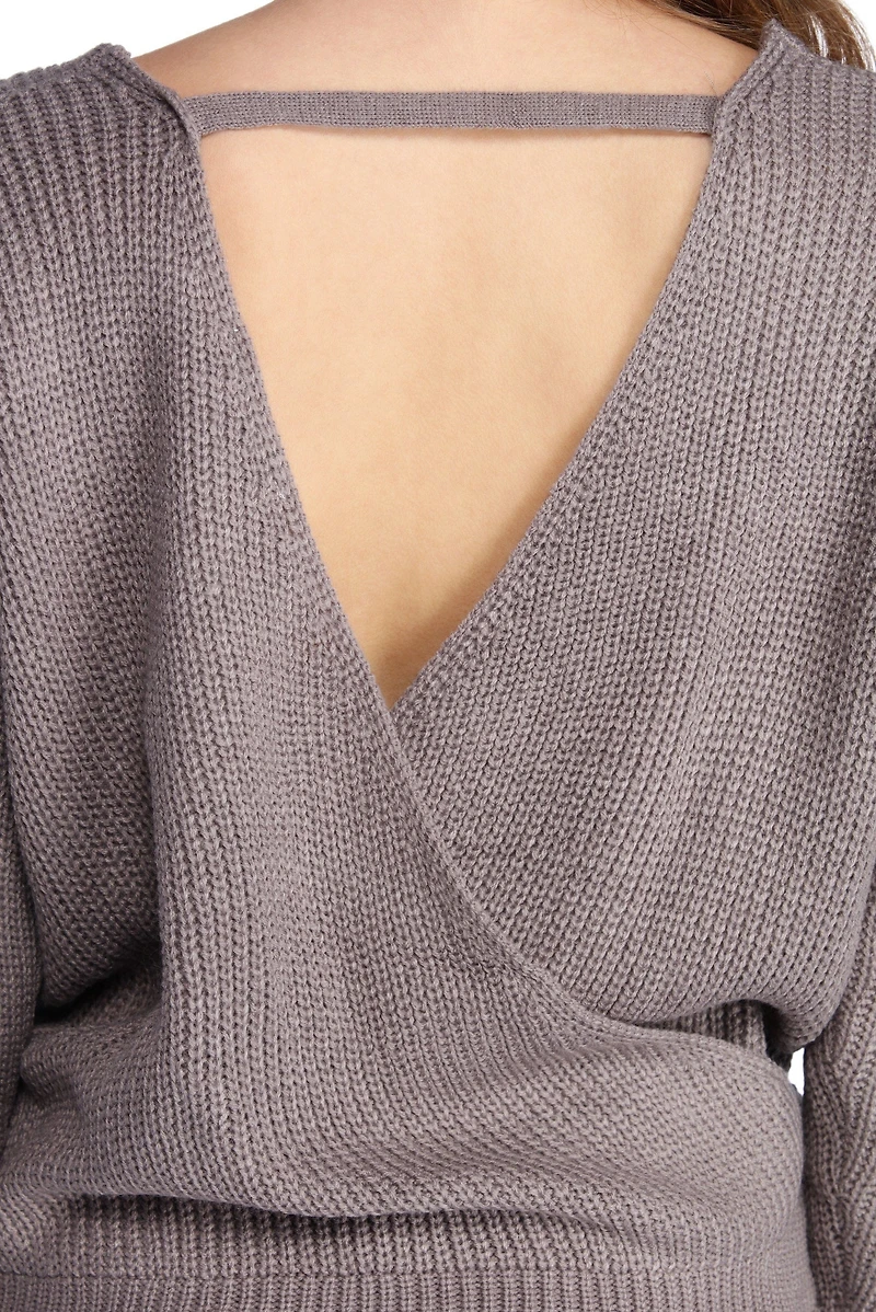 Wrapped Comfort Sweater