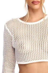 Getaway Crochet Crop Top