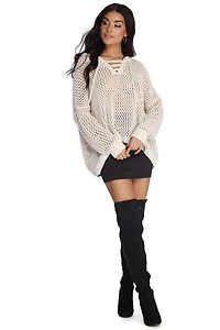 Knitted For Comfort Sweater