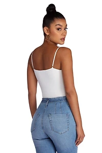 Bend And Snap Front Bodysuit