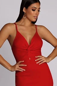 Lady Luck Knot Dress