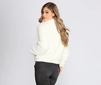 Bomber Babe Faux Fur Jacket