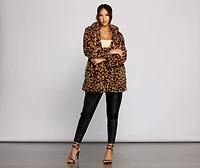 On The Prowl Faux Fur Jacket