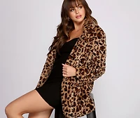 On The Prowl Faux Fur Jacket