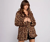 On The Prowl Faux Fur Jacket