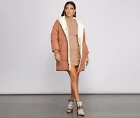Cozy Up Long Line Puffer Jacket