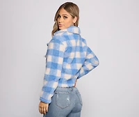 Pretty Plaid Wubby Jacket