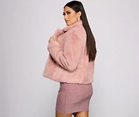 Cuddle Weather Faux Fur Jacket