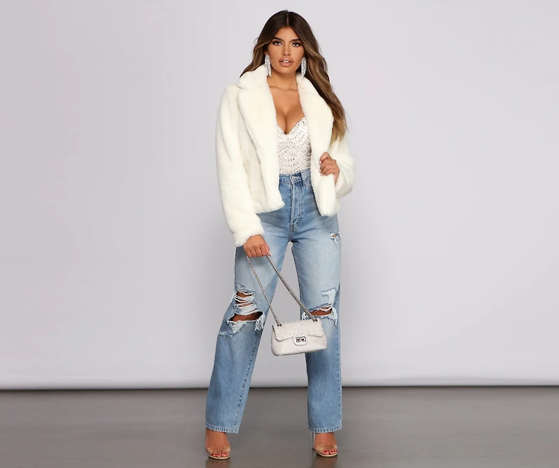 Cuddle Weather Faux Fur Jacket