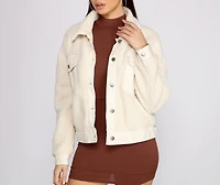 Cozy Sherpa Trucker Jacket