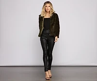 So Extra Faux Fur Jacket