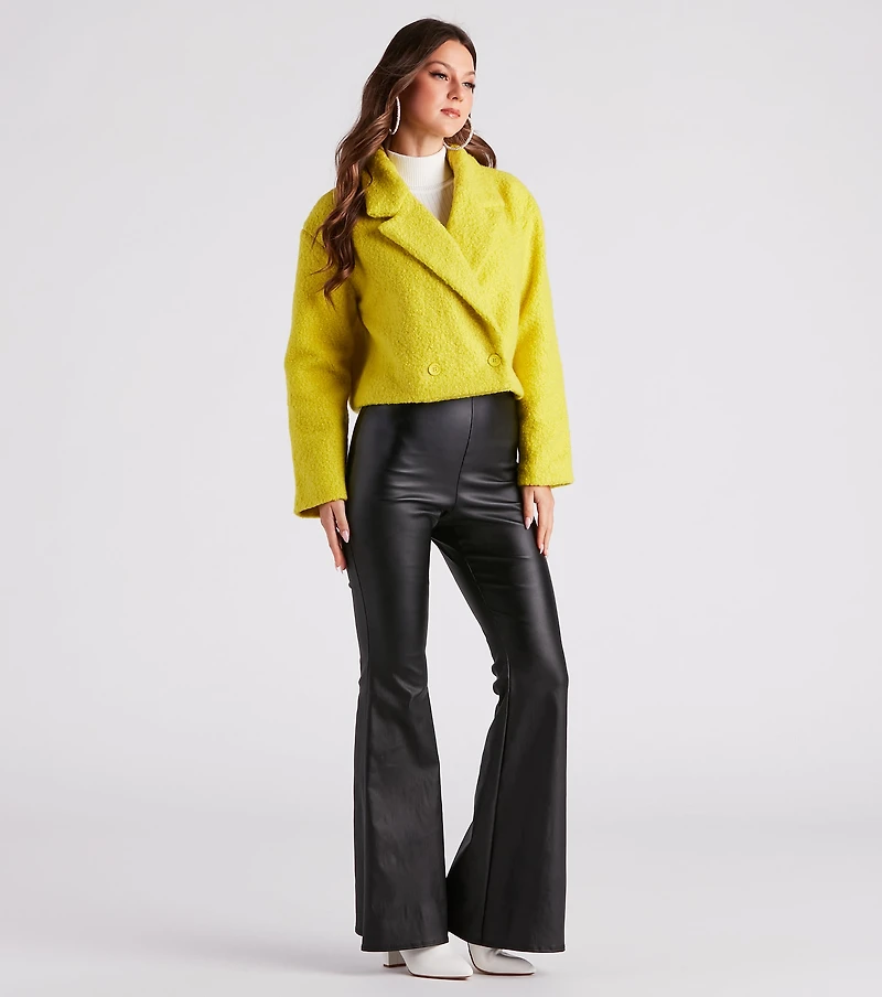 Cozy The City Faux Sherpa Coat