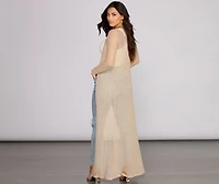 On The Dot Textured Duster