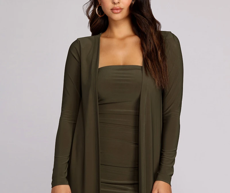 Solid Stunner Long Duster