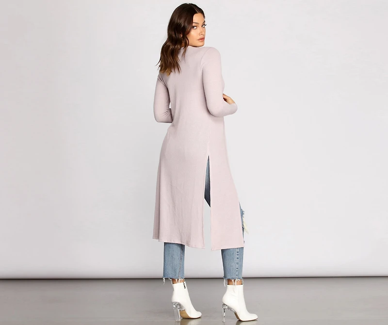 Taking Knit Easy Duster