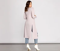 Taking Knit Easy Duster