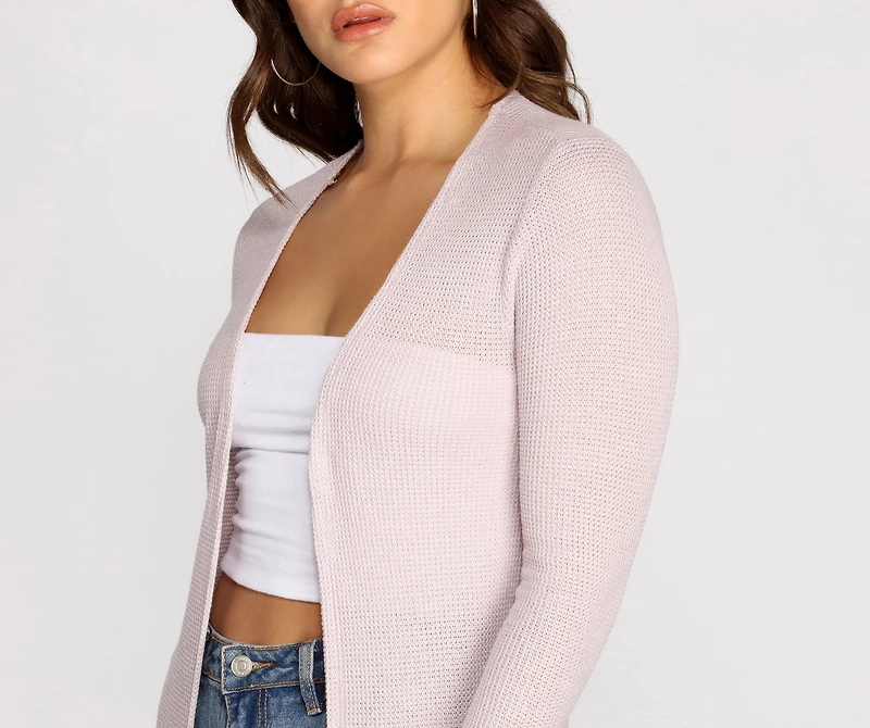 Taking Knit Easy Duster