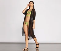 Don't Mesh With Me Kimono