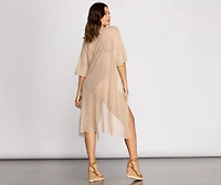 Don't Mesh With Me Kimono