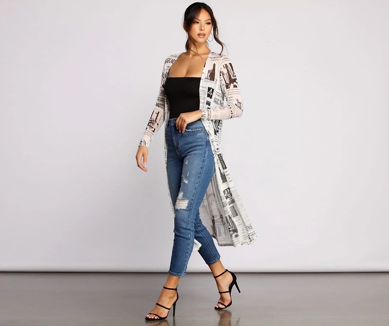 Read All About It Mesh Duster