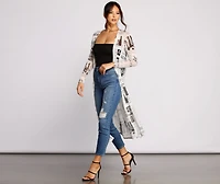 Read All About It Mesh Duster