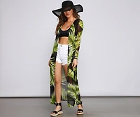 Dreaming Of Paradise Mesh Duster