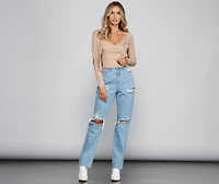 Chic Lace Detail Cropped Cardigan