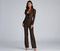Party-Ready Metallic Glitter Blazer