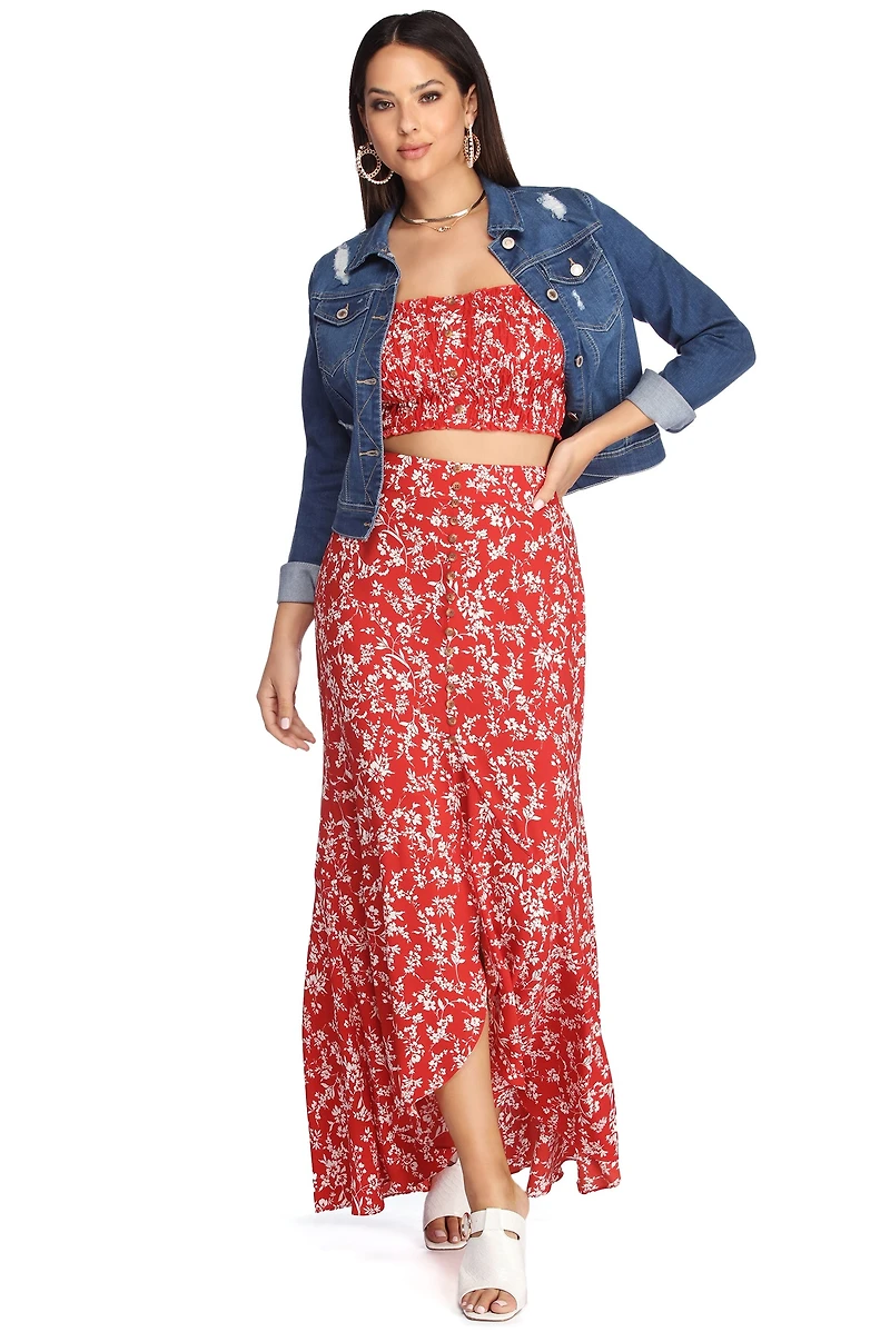 Sweetly Distressed Denim Jacket