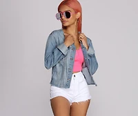 Edge It Up Denim Jacket