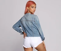 Edge It Up Denim Jacket