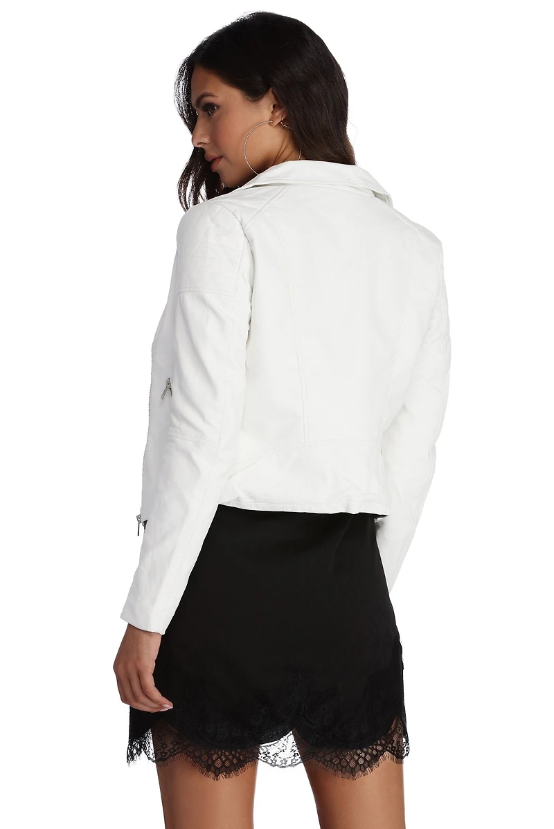 Envy Me Faux Leather Jacket