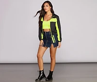 Go Bold Zip Front Jacket