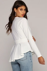 Working Girl Peplum Jacket