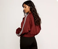 Cropped Sporty Jacket
