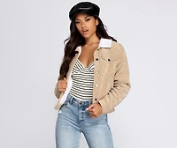 Cozy Feels Sherpa Jacket