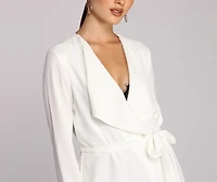 Total It Girl Belted Trench