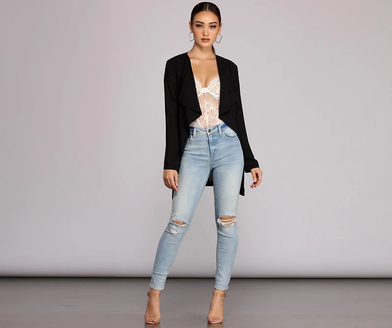 Total It Girl Belted Trench