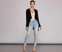 Total It Girl Belted Trench