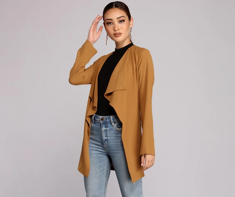 Total It Girl Belted Trench