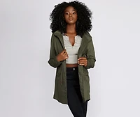 Fall Line Longline Anorak